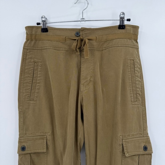 Sundance Iva Cargo Jogger Pants in Butternut Tan Size 6 - Picture 8 of 11